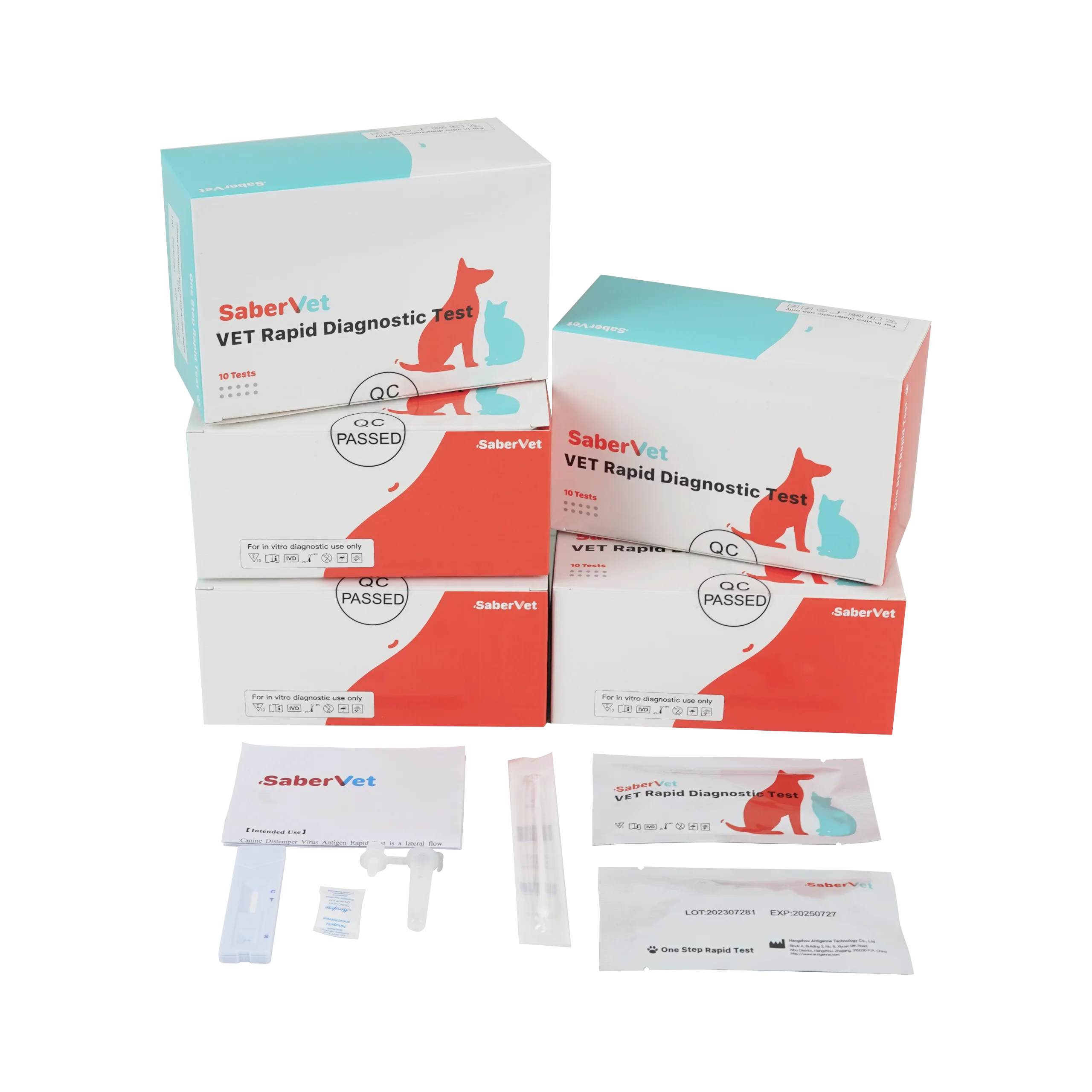 Hangzhou ITGen quality rapid in vitro testing babesia pcr in dog diagnosis test kit