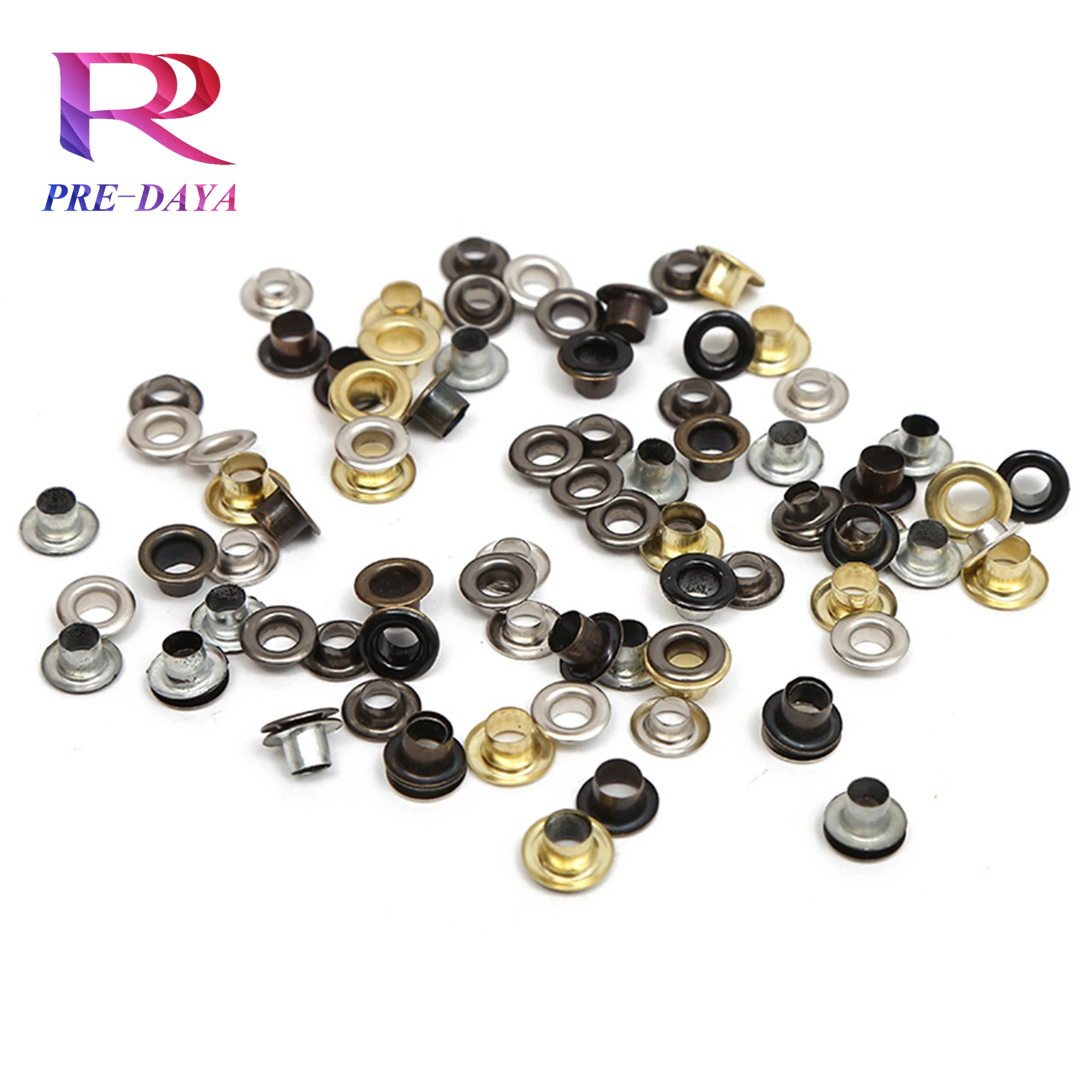 High Quality Clothing Eyelets Grommets with Washer For clothing Metal clawed eyelets for shoes