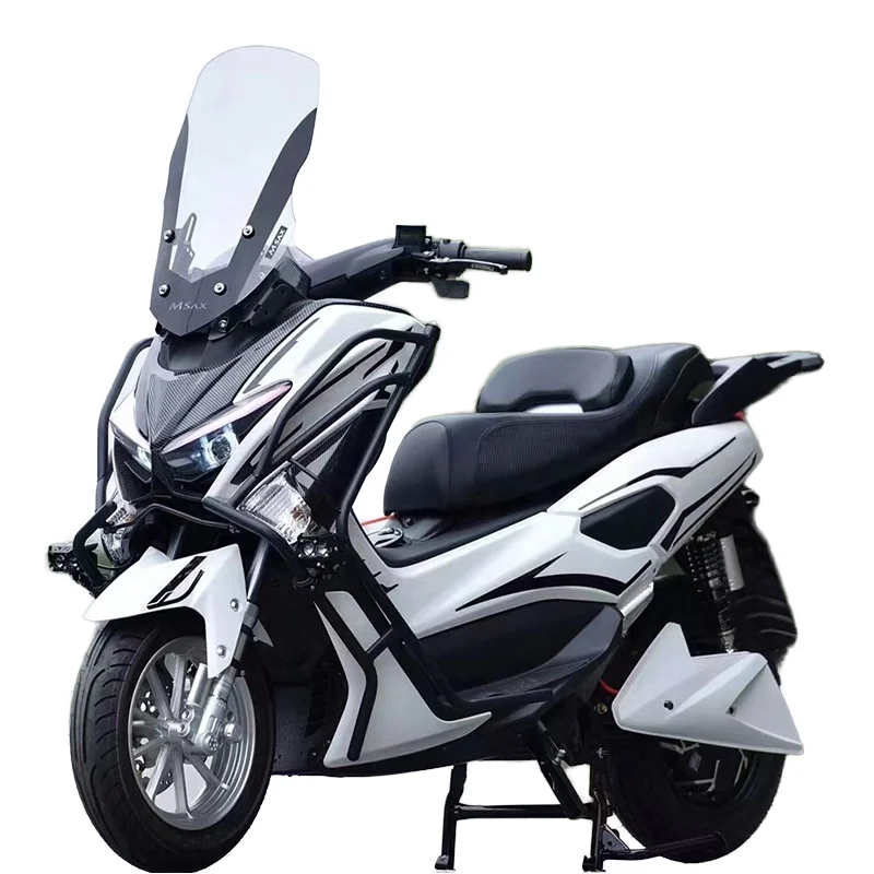 MS-MAX Powerful Motorcycles Electric Scooter 72V Large Motorbike 200km 13Inch Lithium Battery Off-road Bike