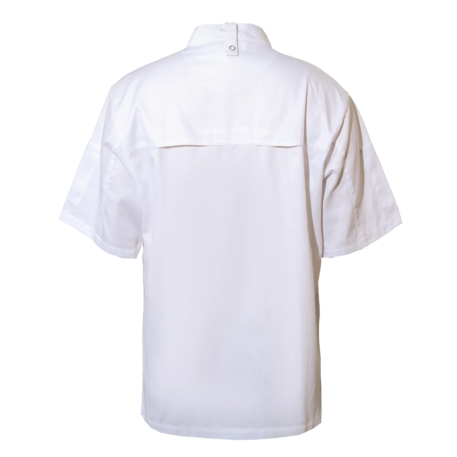Short Sleeved work Shirt S-5XL Summer Chef Uniforms Breathable Unisex Men Women Chef Jackets Sushi Uniform KitchenWork Clothes