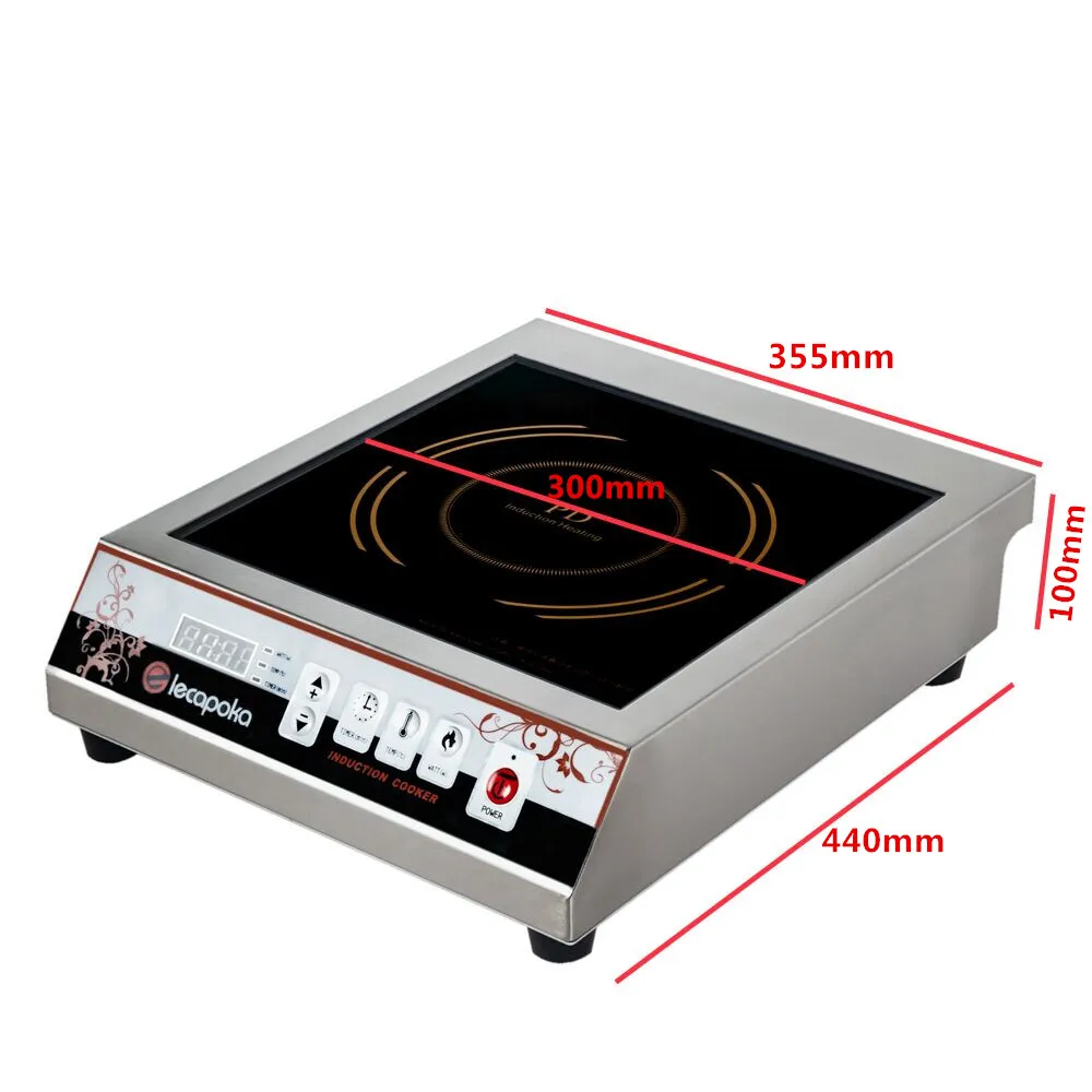 Elite platinum eind maxi-matic портативный мини индукционная плита сенсорная панель управления Коммерческая Индукционная