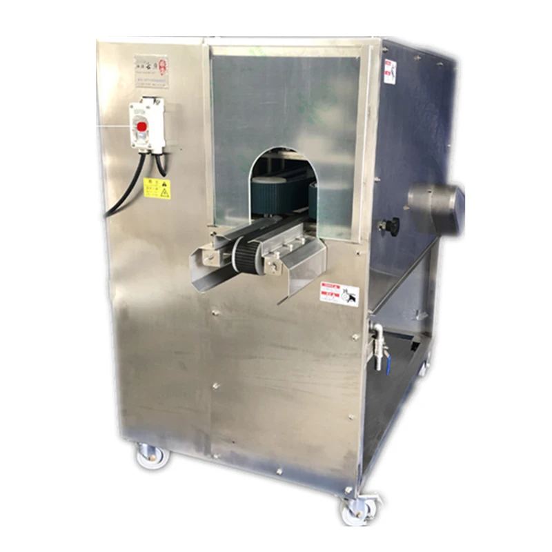 Frozen fish pork diced chicken breast cube cutting machine electric pork skin cut chop dice cuber machine