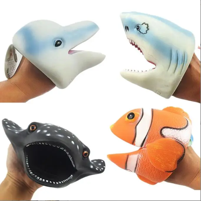 Realistic Dinosaur Hand Puppet Toys Dinosaur Costume Puppet Rubber Dinosaur Hand Puppet