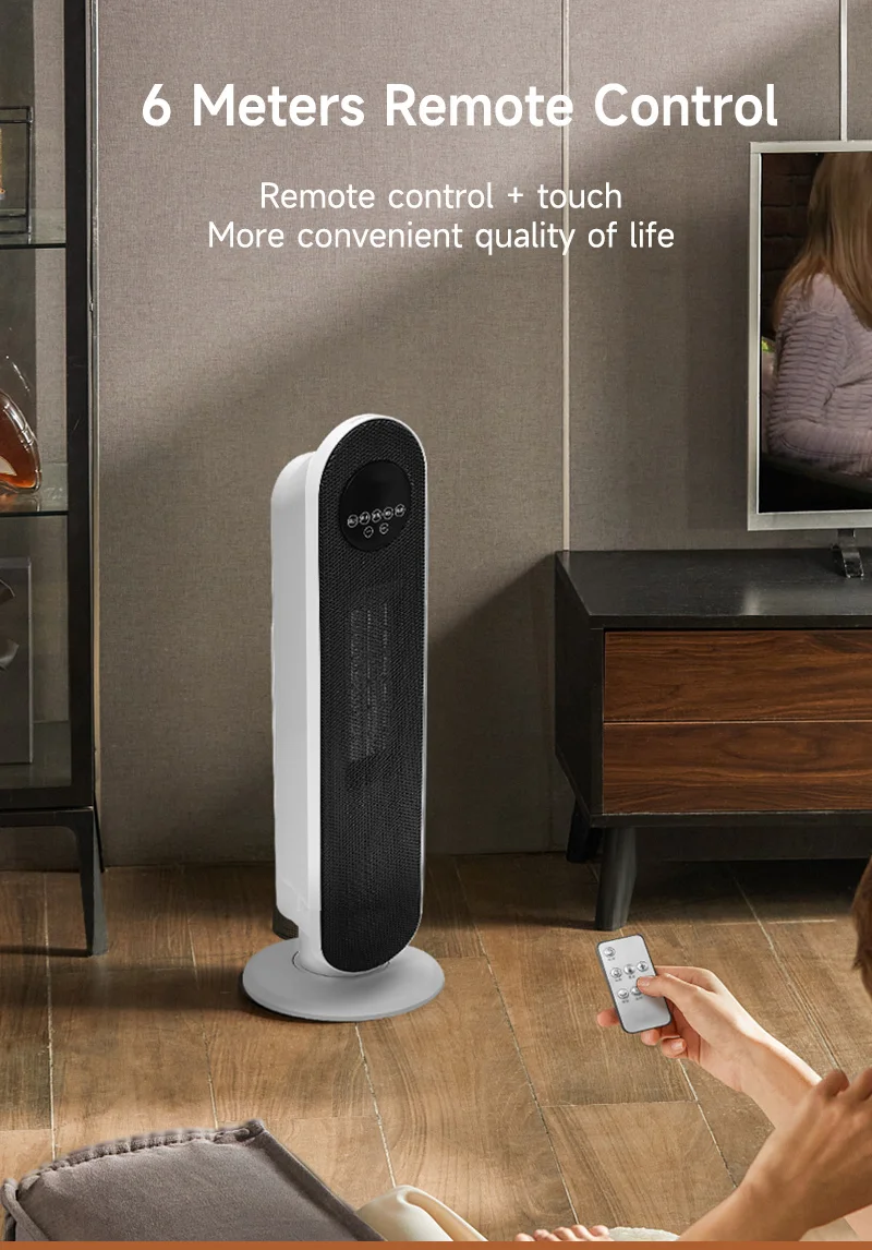 Hot sale best wholesale price 2000W PTC ceramic remote control portable electronic fan heaters