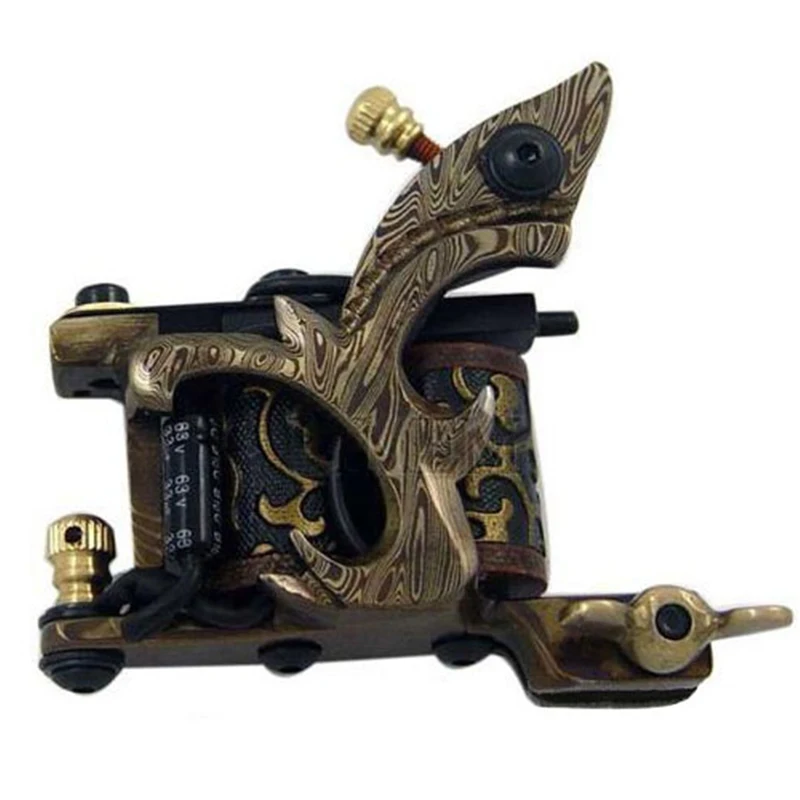 Tattoo Machine Gun Shader Liner 10 Wrap Coils Body Art Coil Tattoo Machine