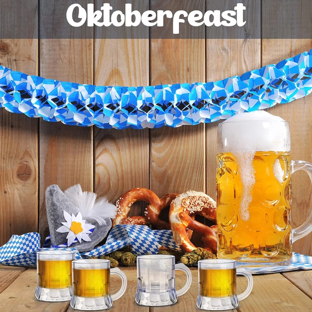 Wholesale 1.75in Beer Mug 12pcs High Quality Clear Plastic Beer Mug 1oz/30ml Small Shot Glass Suitable for Oktoberfest