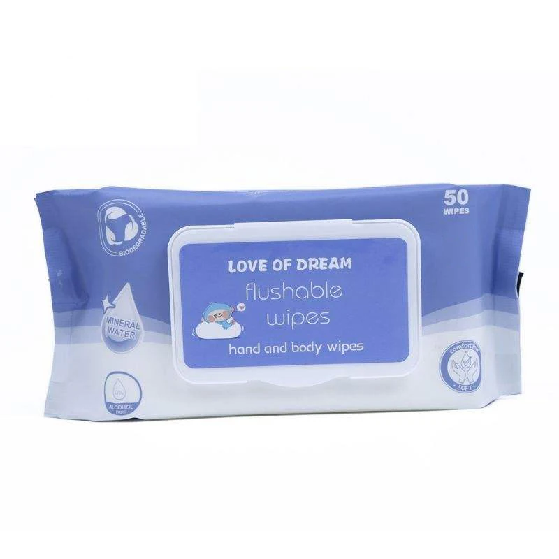 Free Samples Soft Cotton Biodegradable Baby Care Wipes Newborn Baby Wipes