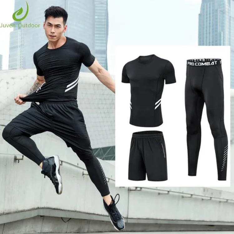 The latest style athletic apparel manufacturers new design fitness men athletic wear