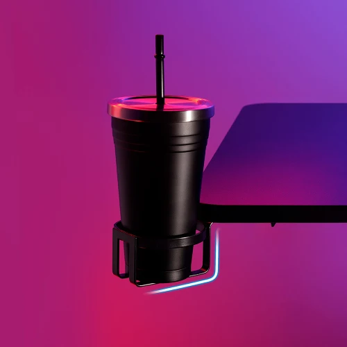 GMD06-1 Single Motor Electric Height Adjustable RGB Gaming Standing Desk Best Modern PC Computer Gamer Sit Stand Gaming Table