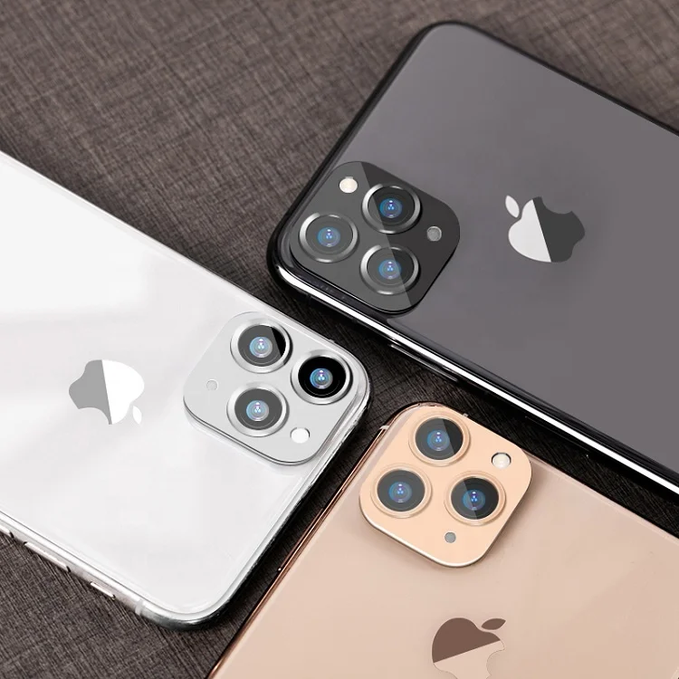 Tempered Glass Camera Lens Back Cover for Iphone X Xr Xs Max Second Change for Iphone 11 11 Pro 11 Pro Max Camera Stickers