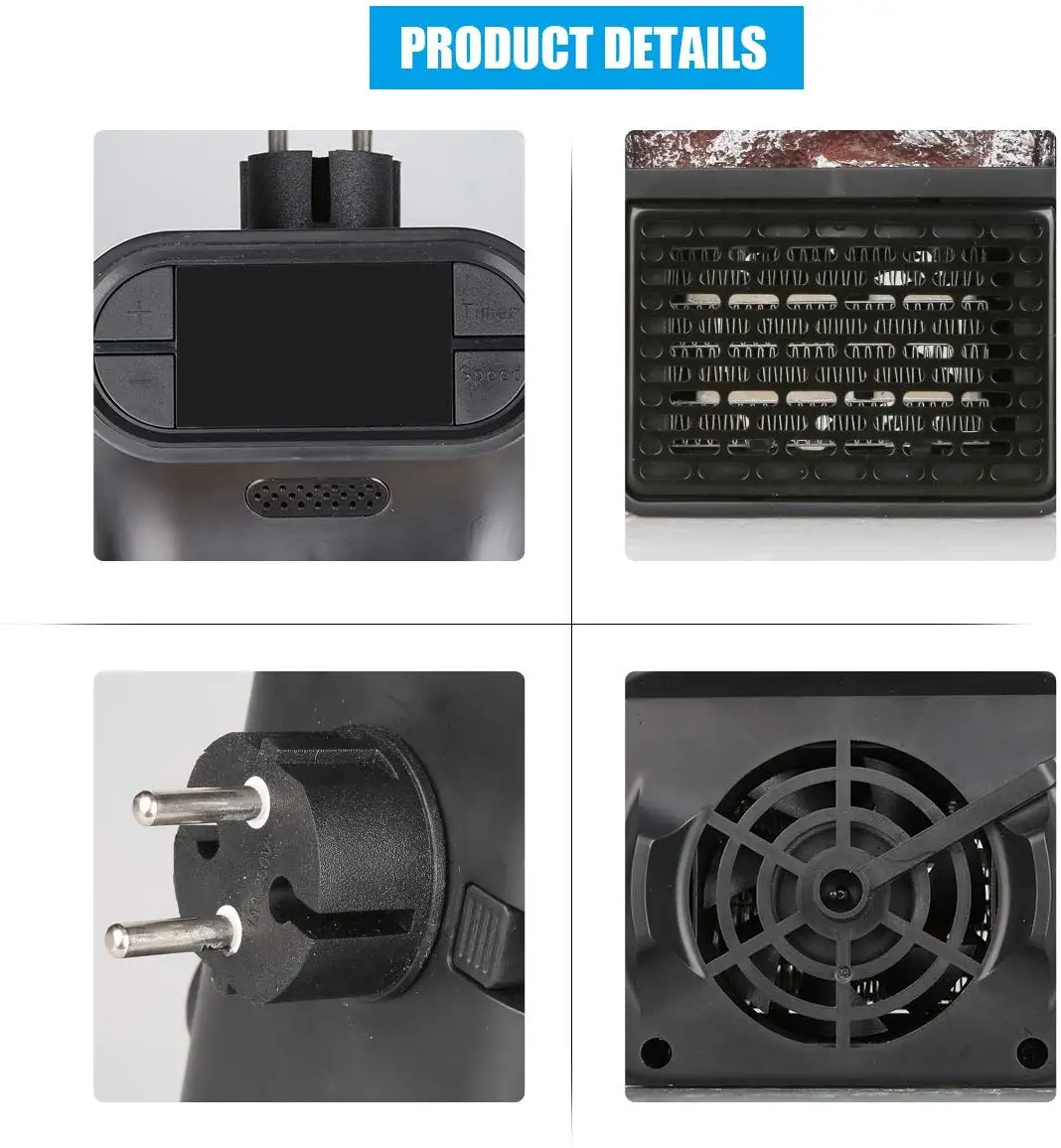 500W 220V Remote Control Mini Electric Heated Blanket Portable Spcae Element Heating Heater