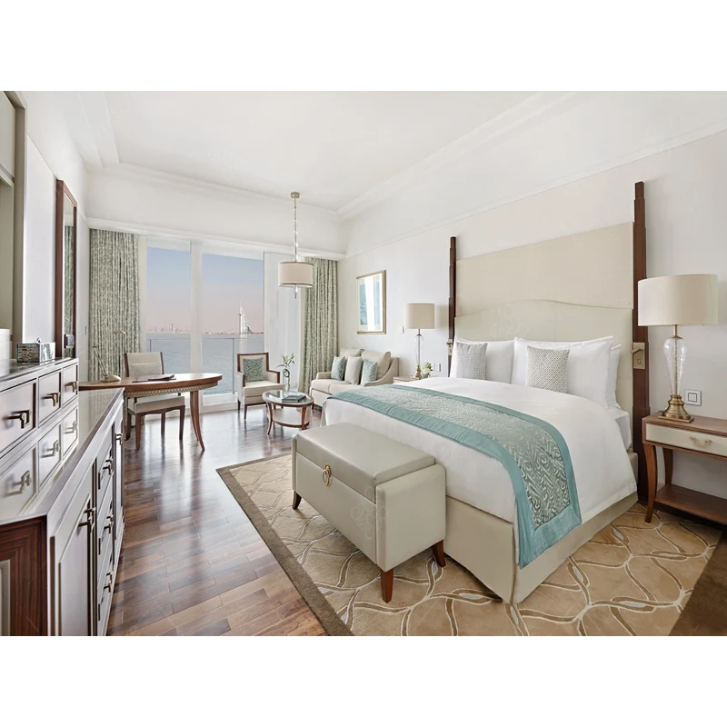 
Foshan Factory Guangzhou Hotel Furniture For Master-Bedroom JD-KF-015 