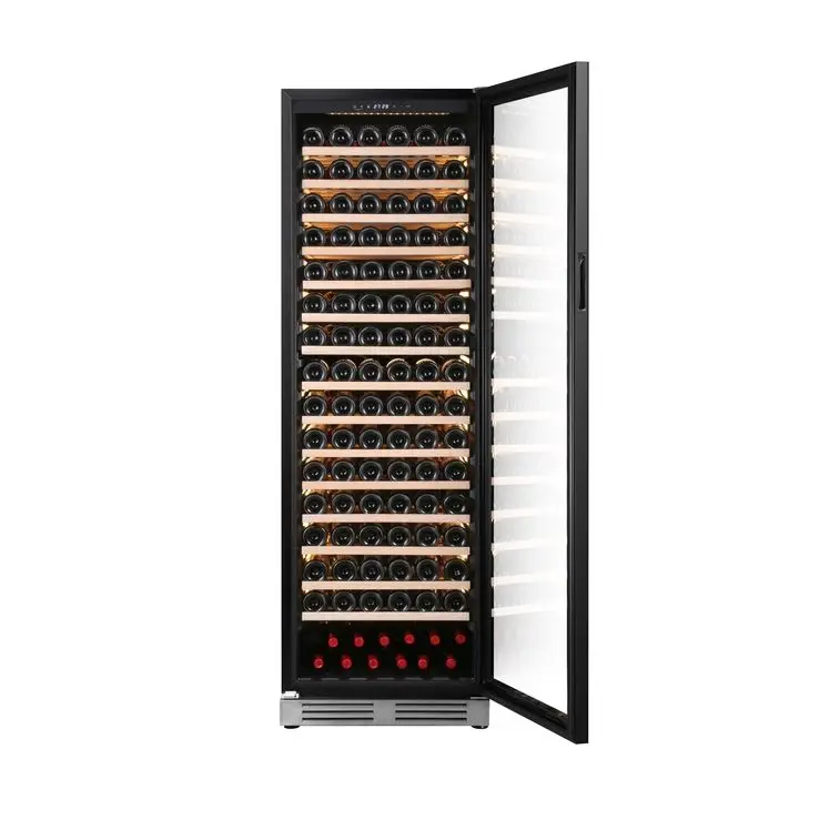High Quality Good Price Wine Cabinet Display Rack Stainless Steel Wine Cooler