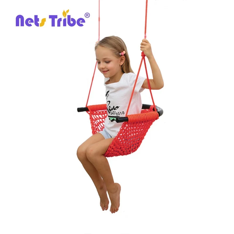 Hanging toy swing seat for home and kids outdoor playground with load bearing up to 300