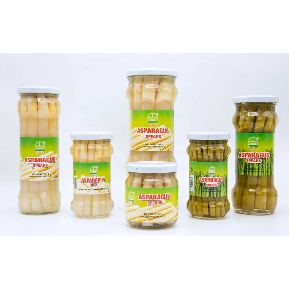 Canned asparagus