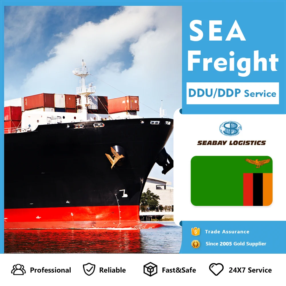 Freight forwarder Company Forwarder From China To Zambia Shipping Container 40 feet 40ft 20ft