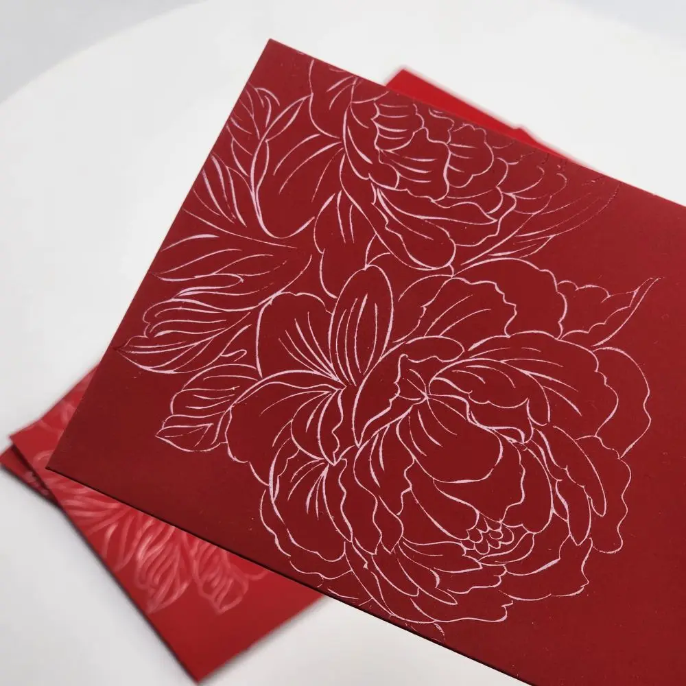 2024 Dragon Chinese New Year Custom Money Envelope Red Lucky Money Envelope Gift Envelope