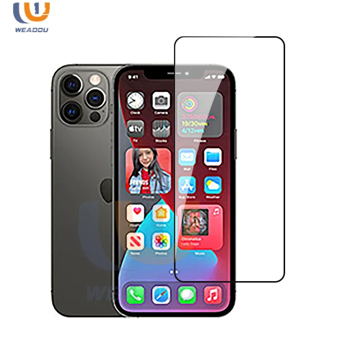 WEADDU Заводская Защитная пленка для экрана iPhone 12 Pro закаленное стекло