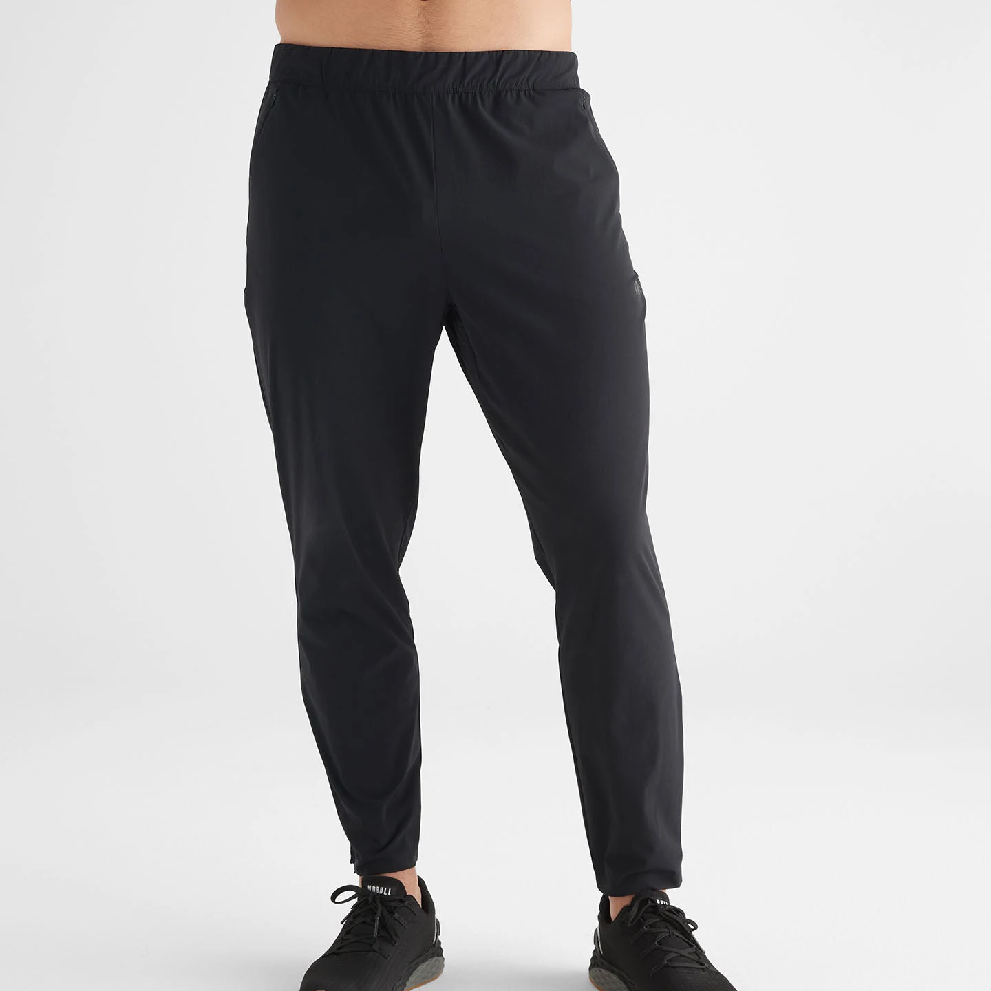 Мужские спортивные брюки с прямой застежкой-молнией