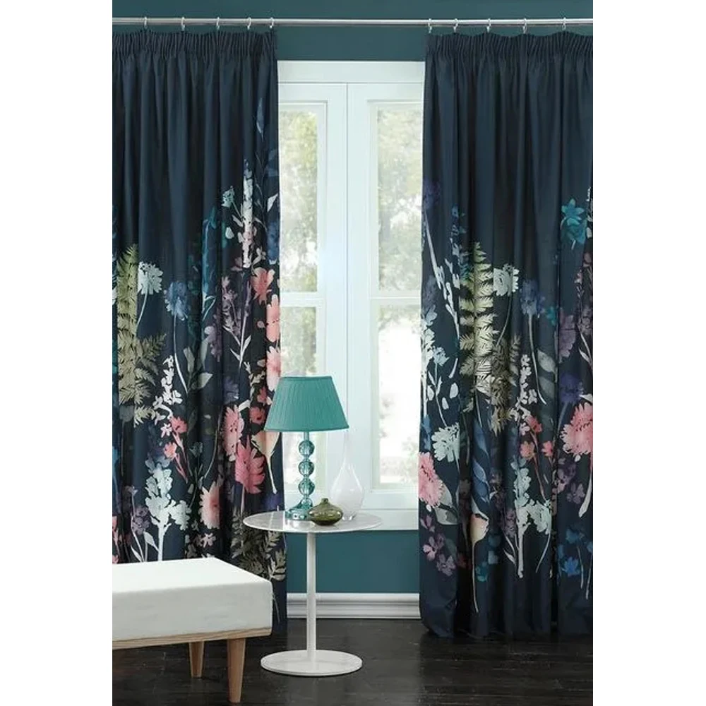Premium Quality Printed/Plain Beautiful Lined Curtains Wholesale Prices Custom Packing Latest Design