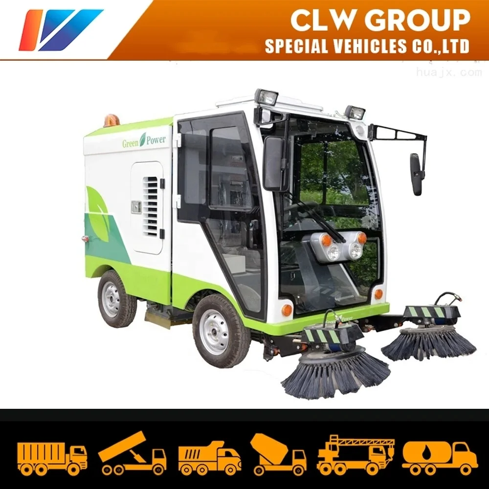 2020 Chinese Mini Electric Street Sweeping Equipment Electronic floor broom Sweeper Truck price