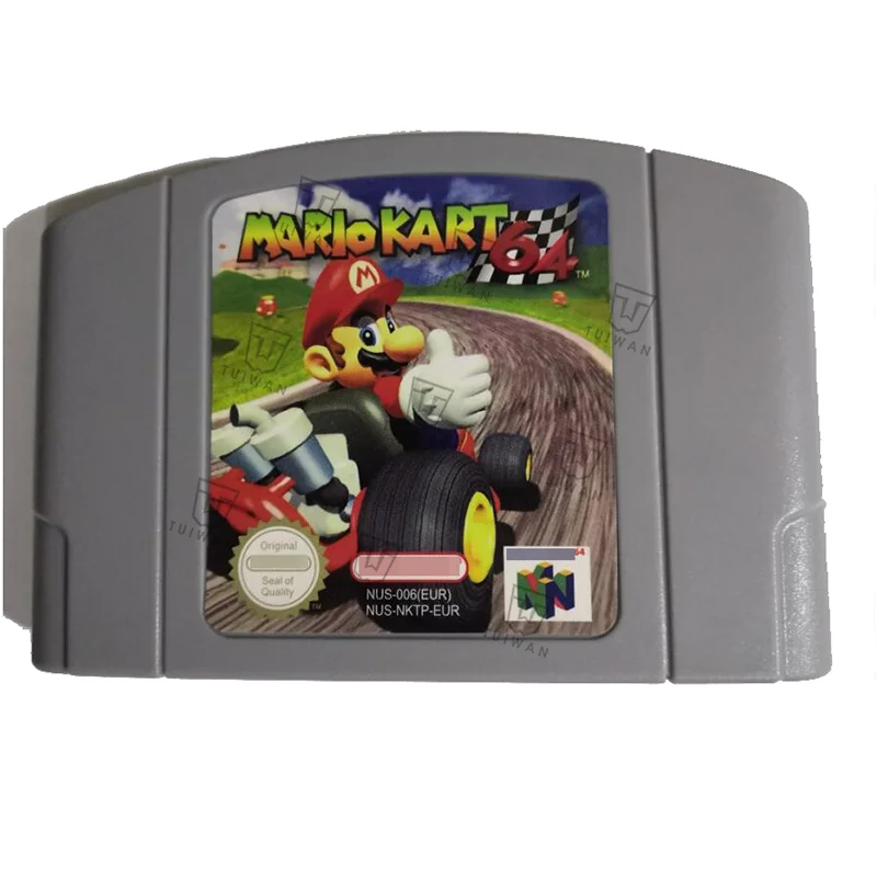 Гоночный картридж Diddy Kong для n64 английской версии Европы/PAL