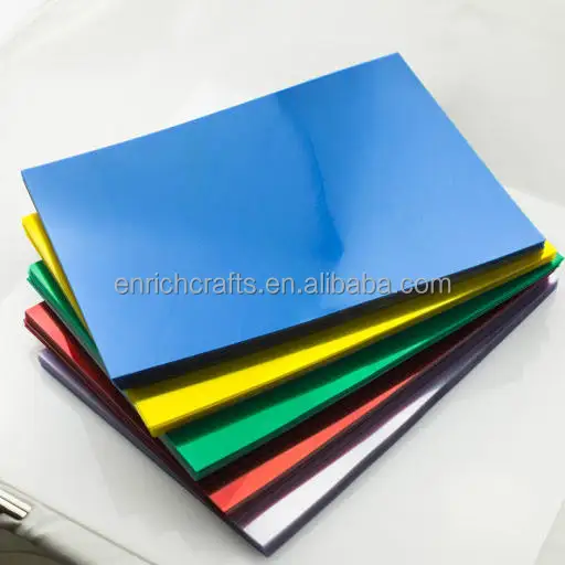 Clear Pvc/ PP Binding Covers A4 Binding Covers Pvc Book Binding Cover For Report Presentation