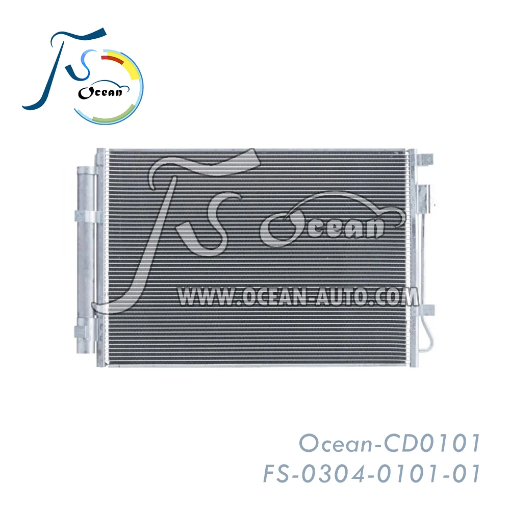 Replace AC Condenser For Hyundai Accent (2012-2017) 97606-1R000 Air Conditioning Spare Part CD0101