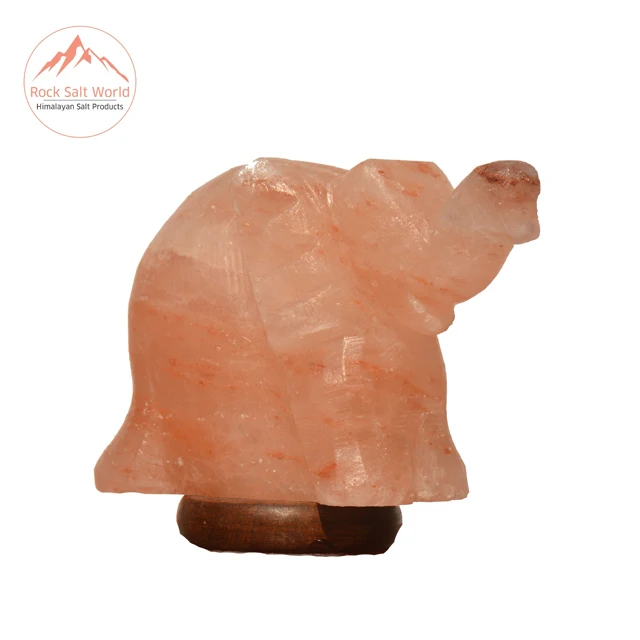 
Natural Elephant Shape Himalayan Salt Lamp For Kids Gaming Play Room Best Crafted in Animal Shape Salt Lamp of Himalayan Salt 