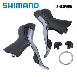 HLM Shimano Claris ST R2000 ST-R2000 STi 2x8 Speed Left-Right DOUBLE Road Bike Levers