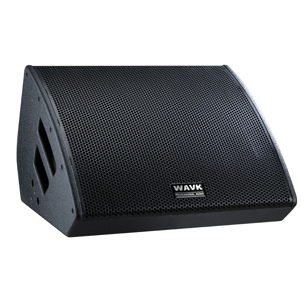12 inch 400w live concert bass stage monitor wooden audio speaker