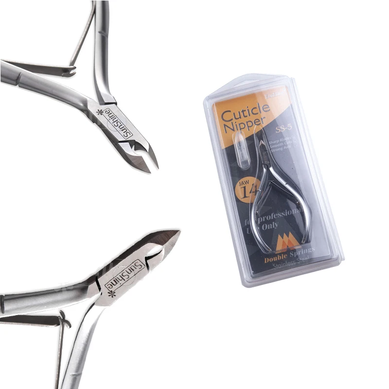 Wholesale Cheap Single Spring Nail Plier Clipper Stainless Steel Nail Cuticle Nippers