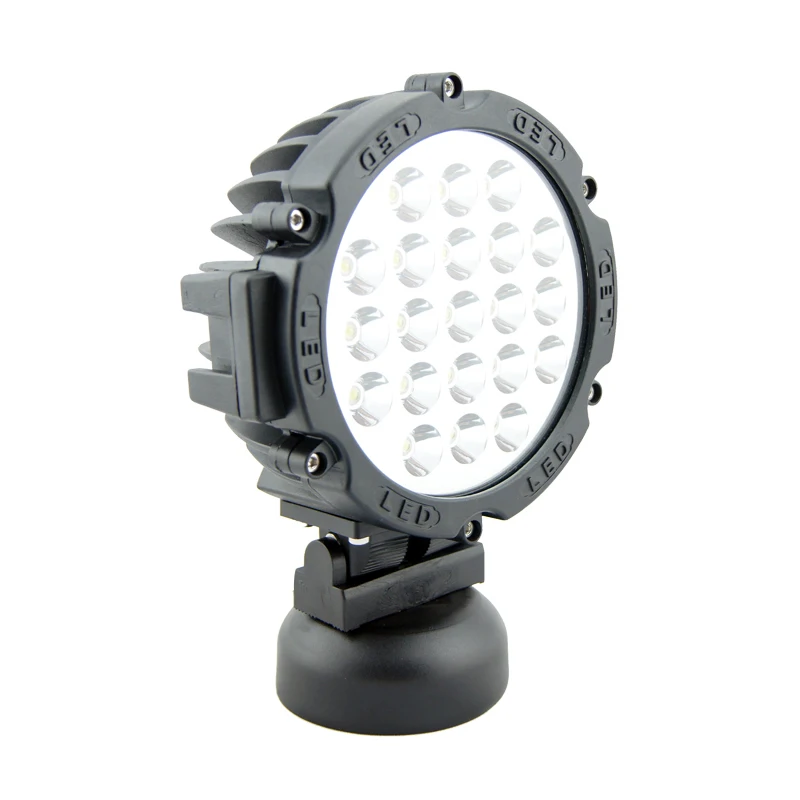 7 дюймов фары для мотоцикла 63 Вт дальнего света светодиодные фары для внедорожника осветительный противотуманный