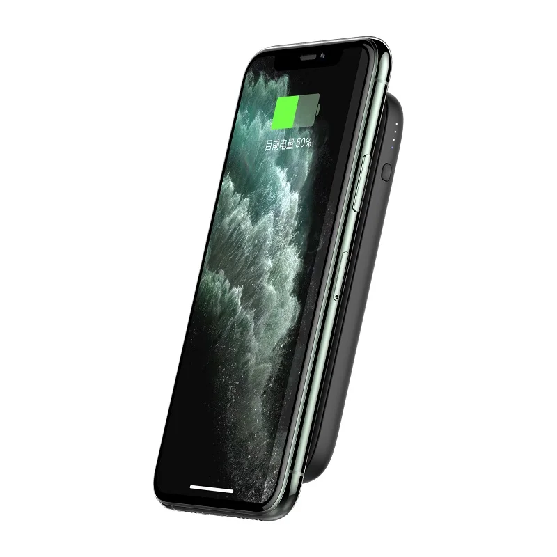 Hot Selling Powerbank Wireless Charger Type c Wireless 5000 mah power bank for iPhone 12