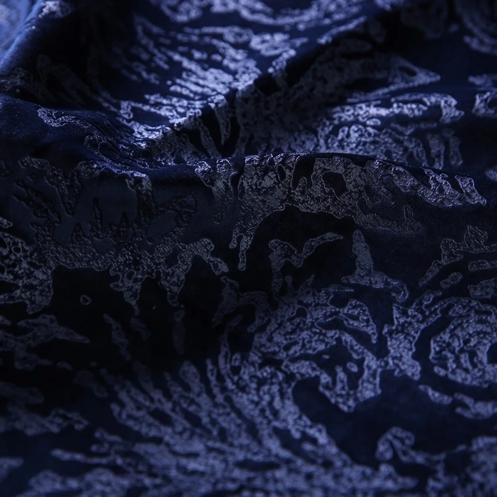 Emboss Velvet Fabric for100 Polyester Sofa Cover Cloth Embossed Velvet fabric Price Per Meter With Print