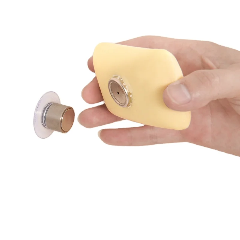 Bathtub Bar Wall Mounted Suction Magnet Soap Rack Dish Suction cup soap rack without punching Sucker Magnetic Soap Holder