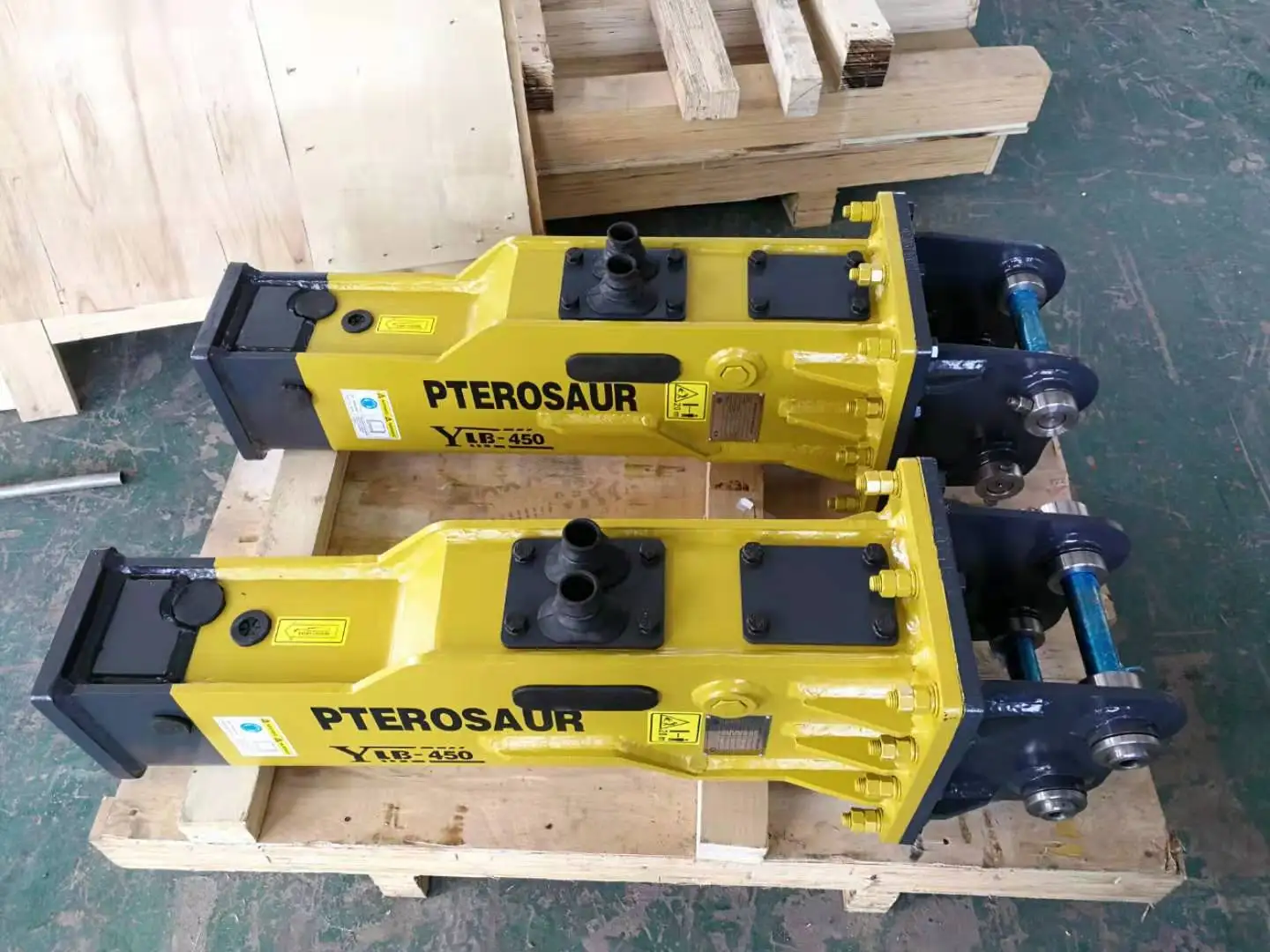 Post Pounder Excavator Pile Hammer Post Driver Easy Post Fence and Sign Pile Installation 434 F2 Hydraulic Jack Hammer