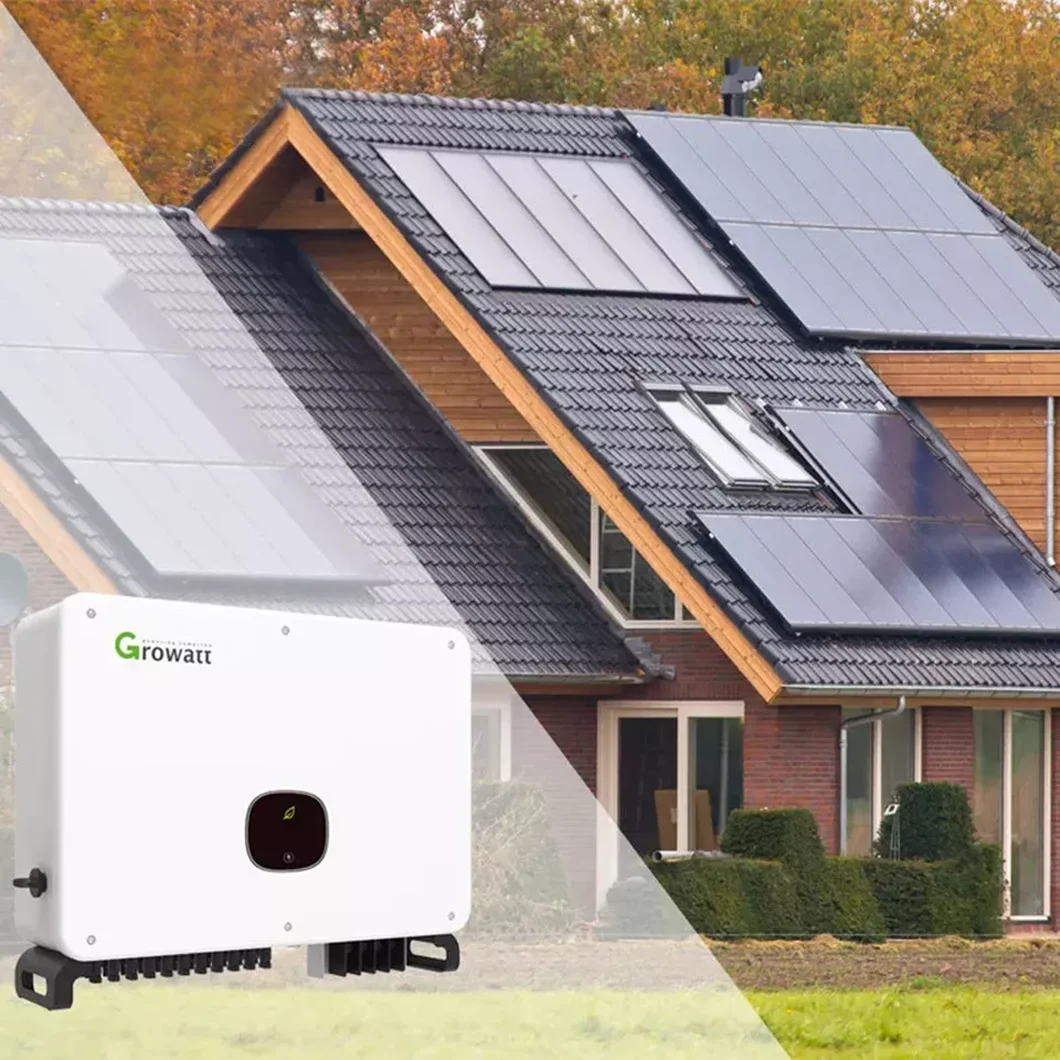 Growatt Max Series 50KW 60KW 70KW 80KW On Grid 3 Phase Commercial Solar Inverter
