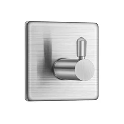 Self Adhesive Wall Robe Hooks 304 Stainless Steel Clothes Hangers SUS304 Heavy Duty Coat Towel Hooks Adhesive Hook