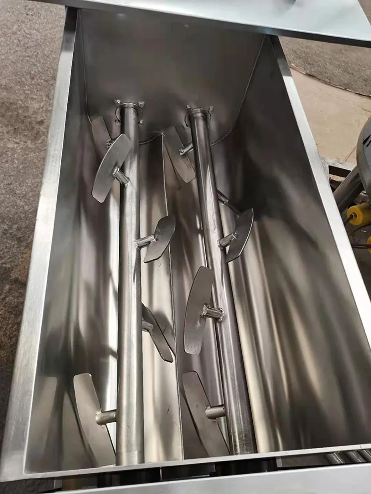 50kg Restaurant High Capacity Paddle Mixed Giant Chorizo Sausage Mix 200l Mince Meat Mixer Machine for Meat