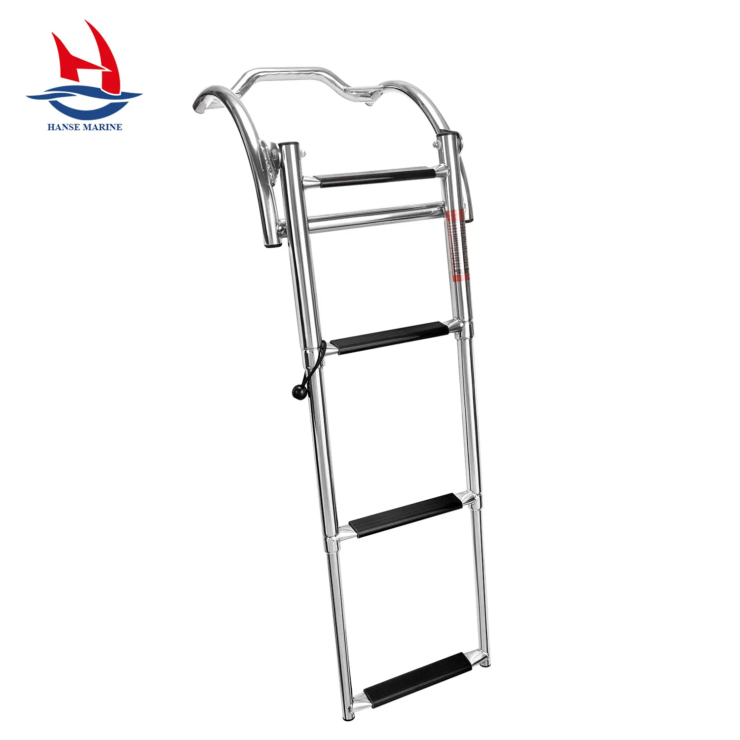 HANSE MARINE Stainless Steel Telescopic Boat Ladder Inflatable Boat Ladder Hardware for Boat Yacht