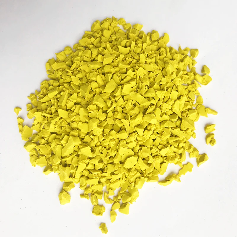 High elasticity EPDM rubber granules for Sports Field Anti-slipping rubber granule for outdoor playground Shock absorption epdm
