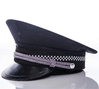 
Military- Uniform Officer Peaked Hat Captain Security Guard Hat 