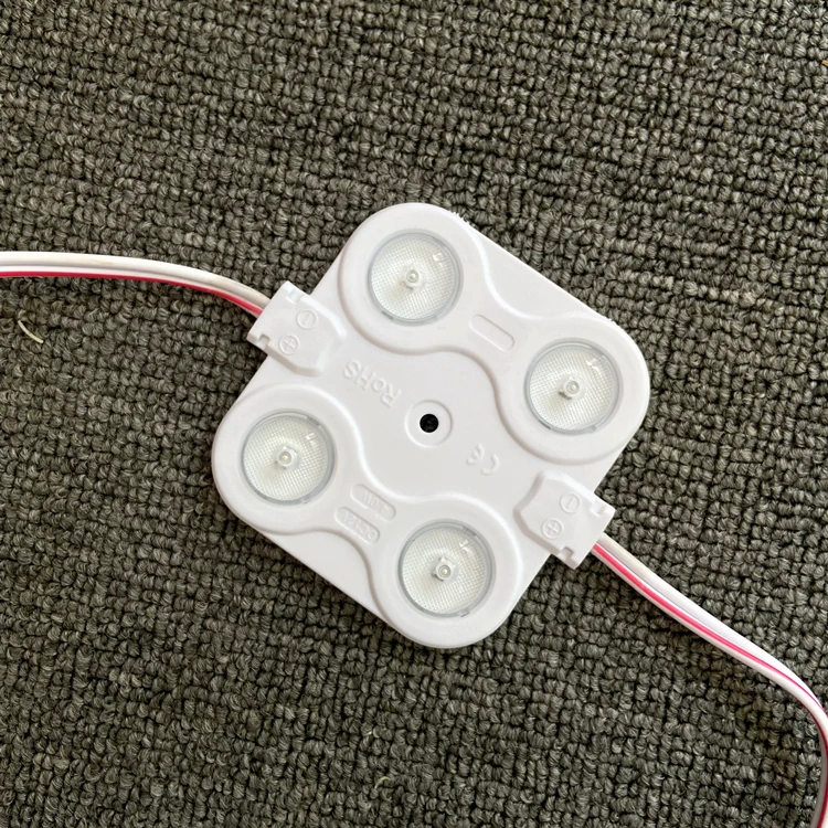 Newest product 4w 400lm 170lens 4leds 12v led module back led lighting module for advertising