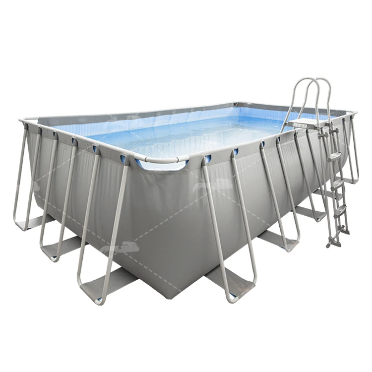 BS-rp  rectangle mini metal table intex ultra garden frame pool one set 16x32 setup accessories glass fence