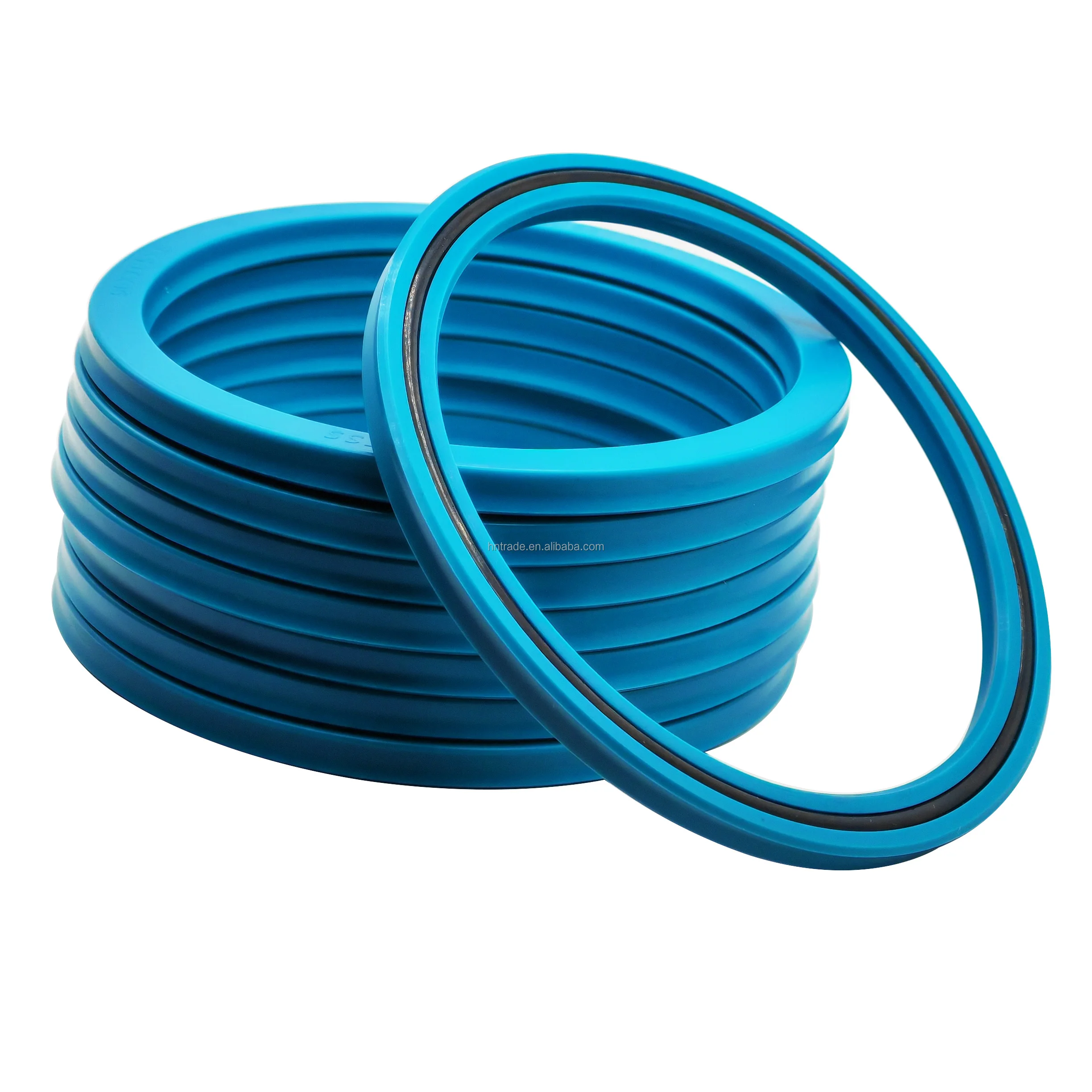 Custom Pu packing seal hydraulic piston rod mechanical seal RU63 with N-NBR O-ring unuph high quality seal