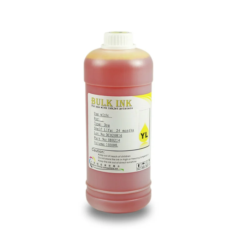 Ocinkjet Bottle Refill Dye Ink For PFI-102 For Canon iPF 720 700 610 605 600 510 500 670 770 Printer