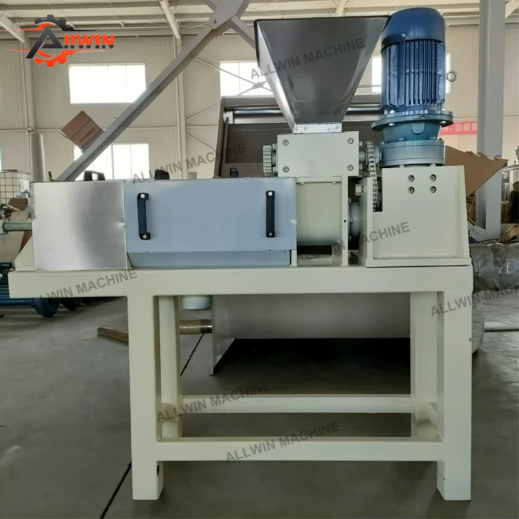 Kitchen Food Waste Screw Press Dehydrator/Fruit and Vegetable dregs dewatering machine