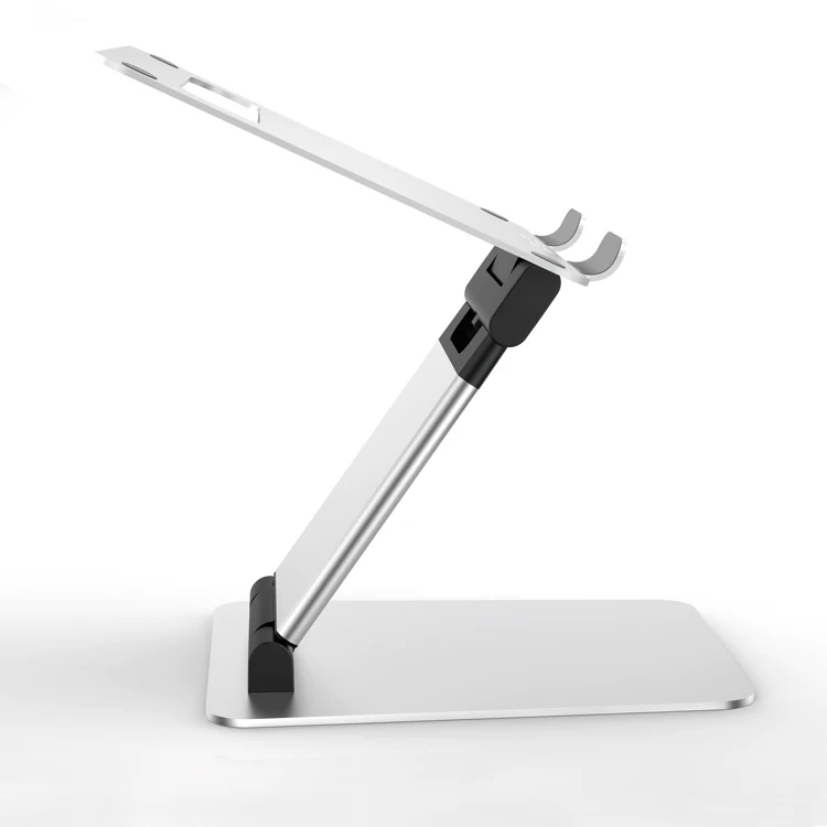 Great Roc Office Solutions Aluminum Ergonomic Notebook Laptop Holder Standing Workstation Laptop Lap Desk Portable Laptop Stands