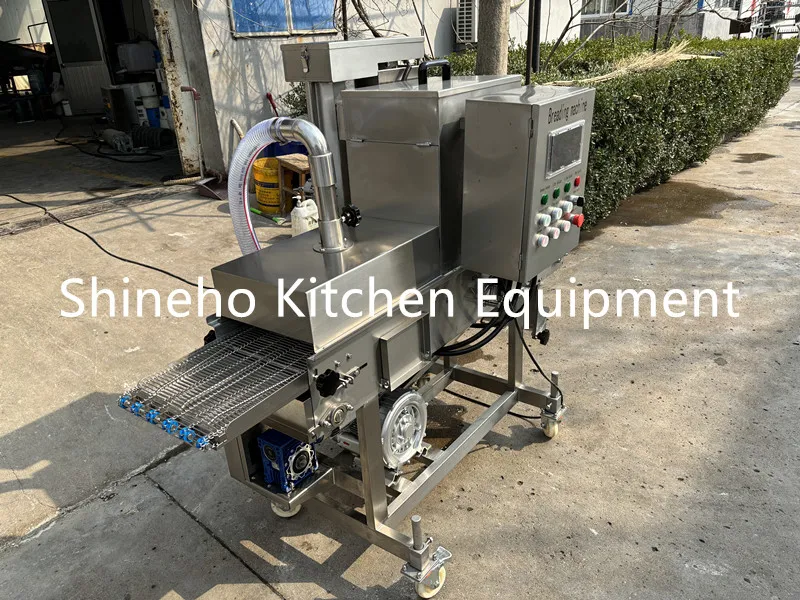 Burger Chicken Nugget Cutting Maker Form Fry Machine Automatic Compact Hamburger Patty Production Line